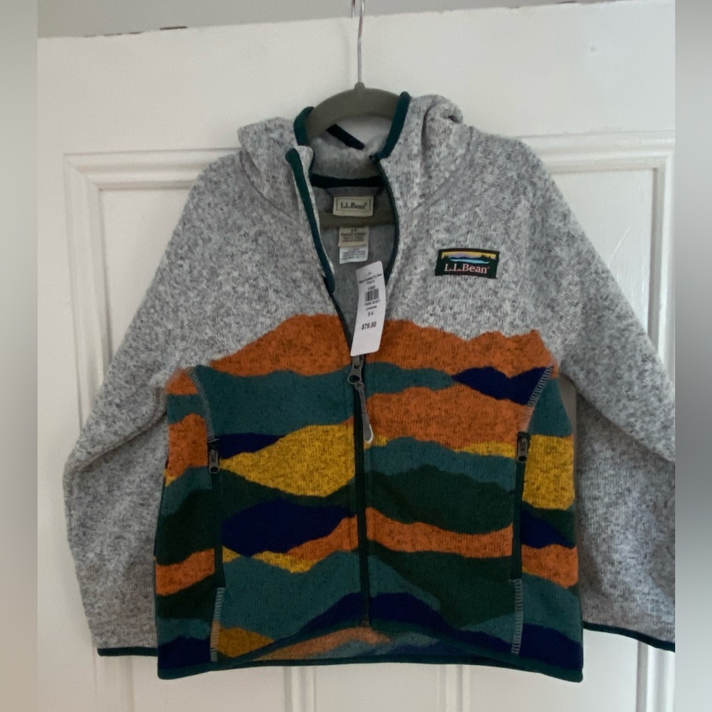 NWT: LL Bean kids hoodie